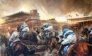 Set the house Ablaze(edition 500)£55 400x275mm (The Cheltenham stands erupt)